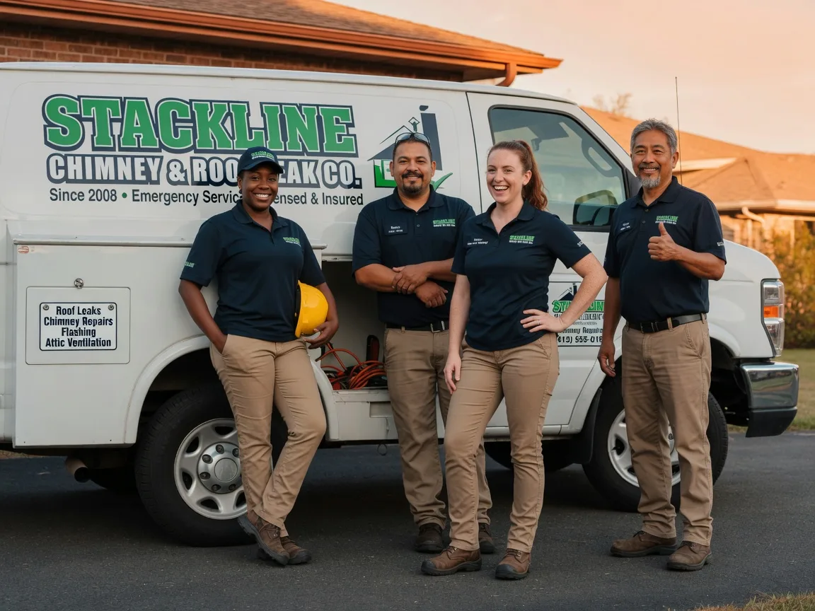 Chimney flashing repair company in Fort Dodge, KS